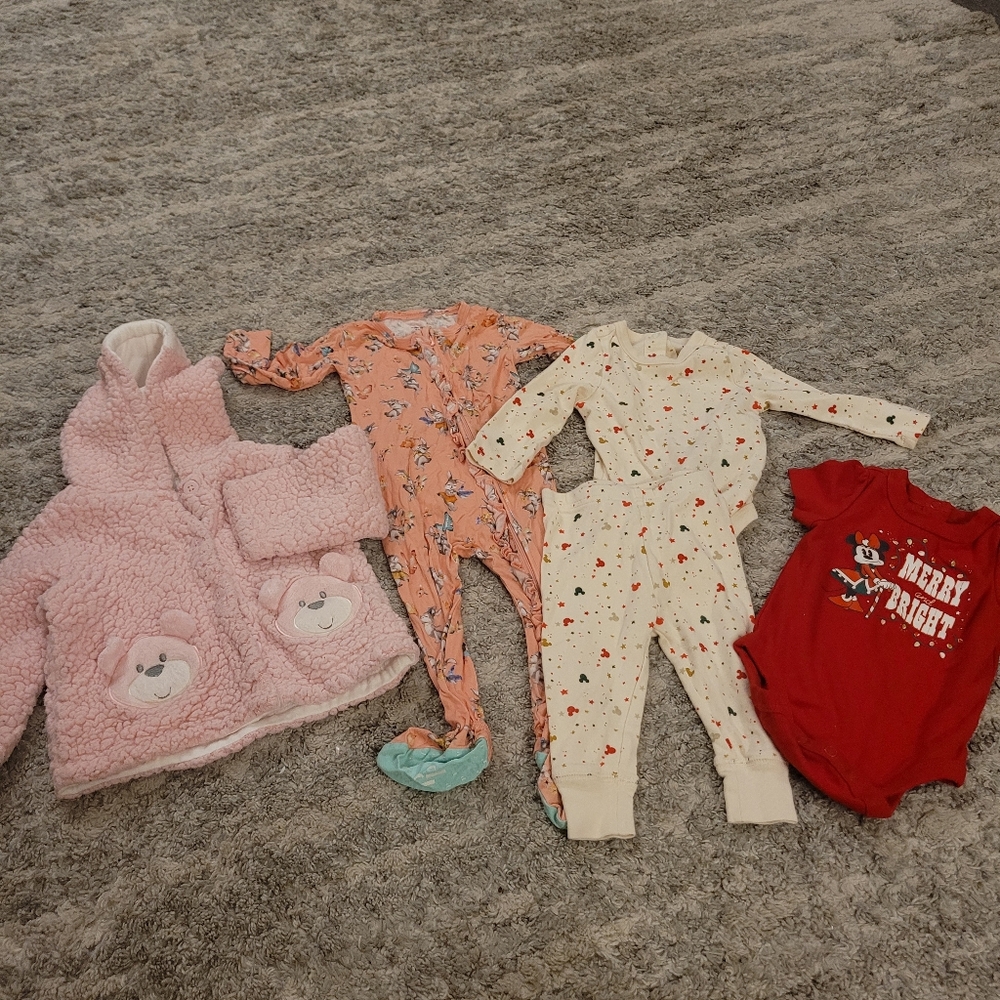 9 to 12 months baby girl clothing